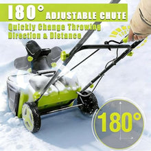 CUTANGELAR Electric Snow Blower Pro, 40V Battery Snow Blower, with A 20-inch Path and 10-inch Depth. Designed for Efficient Snow Removal On Driveways, Parking Lots, and Larger Areas.