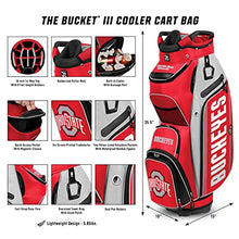 Team Effort Illinois Fighting Illini Bucket III Cooler Cart Golf Bag Blue