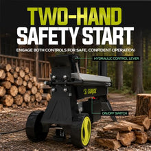 Sun Joe LJ602E 5-Ton 15 Am Electric Log Splitter w/Hydraulic Ram