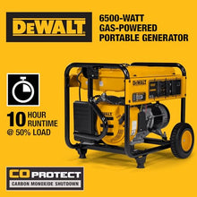 DEWALT 8125/6500- Watt Gas Powered Portable Generator with Idle Control, Covered Outlets and CO Protect -DXGNR6500 PMC166500