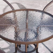 JOSOGO Outdoor Patio Dining Set, Porch Furniture with Chairs Table & Umbrella for Garden, Backyard and Poolside, Lawn(V)