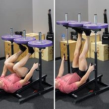 Valor Fitness Vertical Leg Press Hack Squat Machine Black/Silver