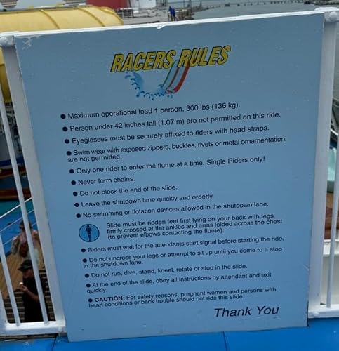 CCL Dream Waterworks Racers Rules