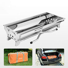 IIPOSAQQ Oven Full Set of Barbecue Tools Stainless Steel Field Carbon Barbecue Stove Home Barbecue Grill Outdoor Barbecue Stove