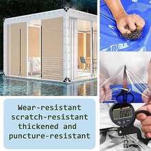 PVC Tarpaulin with Zipper,Outdoor pergola patio porch gazebo carport, transparent tarpaulin side panels, 0.5mm PVC Clear Waterproof Tarpaulin Side Panels,easy installation ( Size : H2.9xW10m/H9.5xW32.