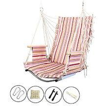 AFPSDLFJDLS Hammock Chair, Hanging Rope Swing Seat for Yard, Bedroom, Patio, Porch, Indoor, Outdoor Lightweight and Easily Portable