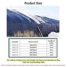 ZFUCMAYL Thickened Plant Covers Quilt,Greenhouse Insulated Blanket,Rainproof Greenhouse Quilt,for Grow Tunnel Insulation and Moisturizing,Only Includes Quilt(300x1200cm)