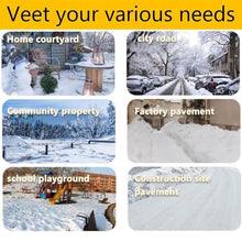 21V Cordless Electric Snow Shovel, Battery-Powered Snow Blower, 41cm Width Snow Removal Snow Thrower (2 Battery and Charger Included)