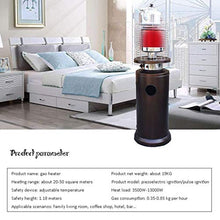 Patio Gas Heater Outdoor Heaters for Home Fast Heating Low Energy Radiator Energy Efficient Freestanding Bullet Style Stainless Steel Safety Cage Casing-Natural Gas (10-20 Square Meters) 120