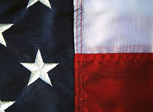 Premium American Flag 12x18' - 100% Made in the USA - Durable, Long Lasting, Nylon Material - Appliqued Stars, Sewn Stripes, 6 Rows of Lock Stitching, Tough Enough for Commercial Use - All Star Flags