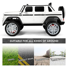 Fitnessclub Kids Ride On Mercedes-Benz Maybach G650S Electric Car White