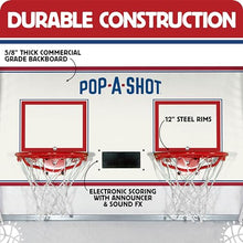Pop-A-Shot Pro Dual Shot Arcade Basketball White