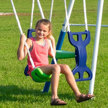 XDP RECREATION All Star Outdoor Kids Swing Set Blue