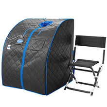 Durasage Portable Infrared Sauna Spa for Home Relaxation Black