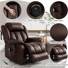HTERWQEA Dual Motor Power Lift Recliner with Infinite Position