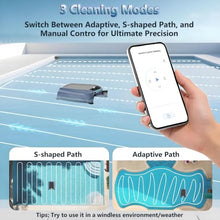 Solar Powered Automatic Robotic Pool Surface Skimmer Cleaner with App, 24/7 Continuous Cleaning, Salt Chlorine Tolerant Motors, 6L Skimmer Basket for Inground & Above Ground Pools