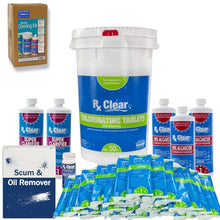 Rx Clear Pool Opening Chemical Maintenance Kit Plus