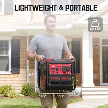 PowerSmart 4300 Watt Inverter Portable Generator for Home Use