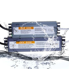 Transformer 220V to 12V 24V Power Supply 12 24 V Volt IP67 IP68 Outdoor Waterproof Lighting Transformer 110V 220V to 12V 24V (Color : 100W, Size : 24V)