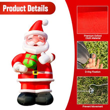 WARSUN 27Ft Giant Inflatable Santa Claus Outdoor Christmas Decoration Red