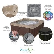 Hot Tub Bundle, Inland Hot Tub, Side Steps, Extra Filter, Six Person Spa, Insulated Cover Included, Aqualife by Strong Spas