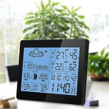 JDXQBLD Weather Stations Wireless Indoor Outdoor, with Alert and Temperature/Humidity/Barometric/Forecast/Alarm Clock, LCD Digital Weather Station