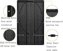 KZZAAO 800W Flexible Solar Panel Kit, 2Pcs 400 Watt Solar Panel Portable Monocrystalline Panels for Boat RV Camper Outdoor Battery Charging
