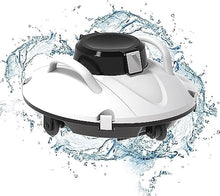 KANGJIEM Swimming Pool Cleaner Robot,Automatic Vacuum Cleanerfor Above Ground Pool & Inground Swimming Pool, 90 Mins Runtime