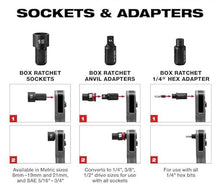 Millwavkee Extended Reach Box Ratchet Compatible with Milwaukee 3050-20 M12 FUEL 12V Bare Tool