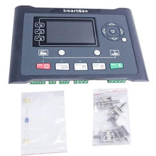 QIUSUO Remote Auto Start/Stop Generator Genset Monitoring Module Engine Genset Controller with Ethernet Port Schedule Function Power Supply Range DC(8 to 35)V for Single Automation Systems