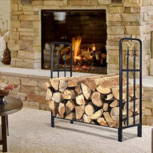 EliteBloom Firewood Organizer Fireplace Tools Firewood Rack Floor Simple Fireplace Tools Firewood Rack Wood Firewood Organizer,