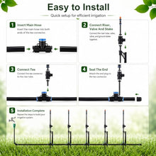 100 200 330 Ft Greenhouse Sprinkler System, 360° Drip Micro Spray Emitters