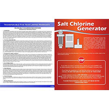 Blue Wave Endurachlor Salt Chlorine Generator for 15,000-Gal Pool