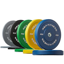 REP Color Bumper Plates 260 lb Set J.