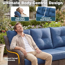 7-Piece Patio Furniture Set with 6" Ultra-Thick Cushions, Outdoor furniture