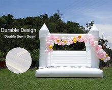 Okayego 13.5FT White Bounce House Castle with 750W Blower