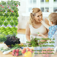 FLTRGO Vertical Hydroponic Indoor Growing System, Hydroponic Tower Grow System Kit, Multi-Layer Grow Tower for Grow Herbs, Fruits, Vegetables,6Layers 48 pots