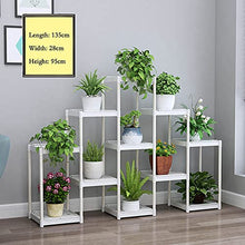 GHJUMKFDF Flower standPlant Stand Flower Shelf Plant Stand Flower Shelf Holder Flower Shelf Multi-Tier Indoor Special Balcony Patio Flower Stand Multi Pot Shelf Plastic Wi
