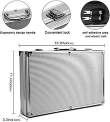 Feiyxu Grill Accessories, BBQ Tools Set, 26 PCS Grill Set BBQ Tools Gifts for Men & Women, Grilling Tools Set for Outdoor Grill, Stainless Steel BBQ Kit,Grill Utensils Set for Dad