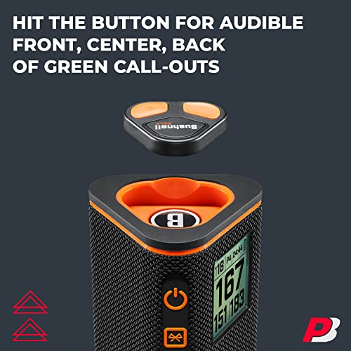 PlayBetter Bushnell Wingman View Golf Speaker Red