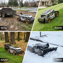 Mowrator S1 4WD 18Ah Remote Control Lawn Mower, Wide Wheels, 40° Slope