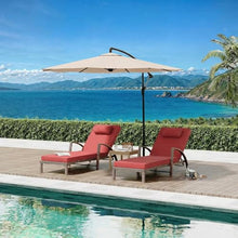 TrailBlaze 2-Piece Rattan Patio Chaise Lounge Set - 5-Position Adjustable Folding Recliner Chairs with Cushions & Pillows - Perfect for Poolside, Backyard, Deck, Porch