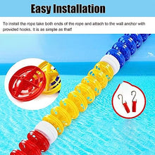 Swimming Pool Swimming Safety Partition Rope, Swimming Safety Rope Floating Safety Rope 1/2/3/4/5/6/7/8/9/855M Swimming Divider for Inground s/Beaches/Hazardous Areas, Equipment for Swimming
