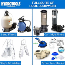SWIMLINE HYDROTOOLS Variable Speed Swimming Pool Pump For Inground & Above Ground Pools | 1.5 HP, 6660 GPH Self Priming Filter Pumps | 230 V, LED Control Panel, 2-4 Flow Speeds, Strainer Basket, DOE
