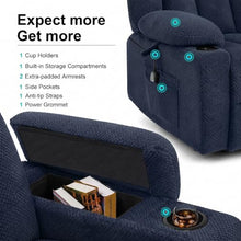 CUZSIT Oversized Recliner Chair for Living Room with Massage & Heat