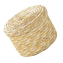 FENOKD Picnic Baskets Storage Basket, Food Contact Materials, Picnic Box, Hand Woven Snack Cover ，16x16cm-Beige