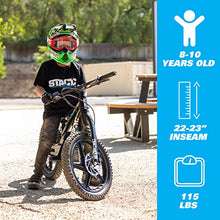 STACYC Brushless 18eDRIVE Electric Balance Bike for Kids Orange