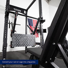 Titan Fitness Power Rack Stealth Leg Press 500 LB
