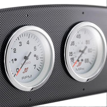DeckMate Large Pontoon Gauge Panel Carbon Fiber