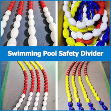 YXXSDP Swimming Pool Safety Rope and Float Kit, 3 10 20 23 33 Ft Long Landscape Pool Dividing Lanes Safety Rope with Floating Buoys, Professional Pool Boundary Rope(Size:6m (19.7ft))